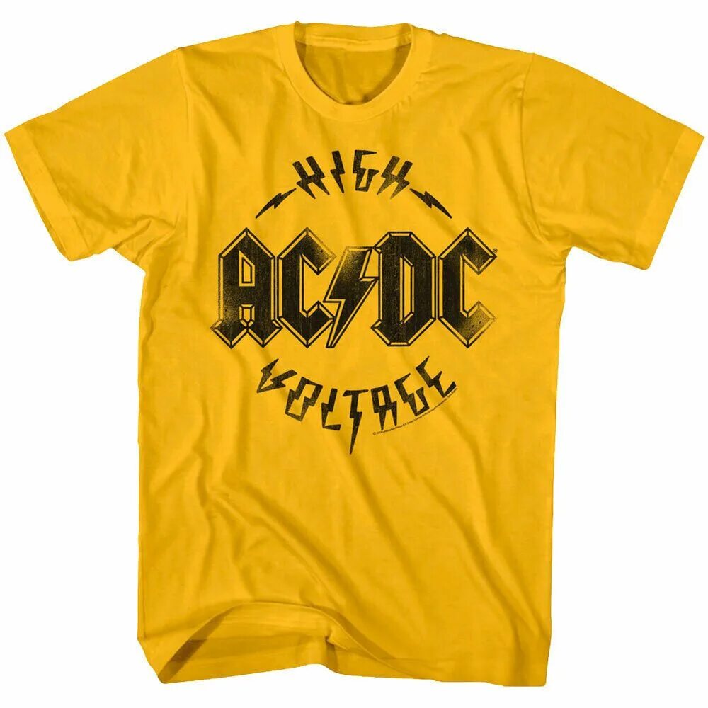 High voltage ac dc. Футболка AC DC High Voltage. Футболка ACDC Voltage. Футболка AC DC Винтаж. Майка AC/DC.