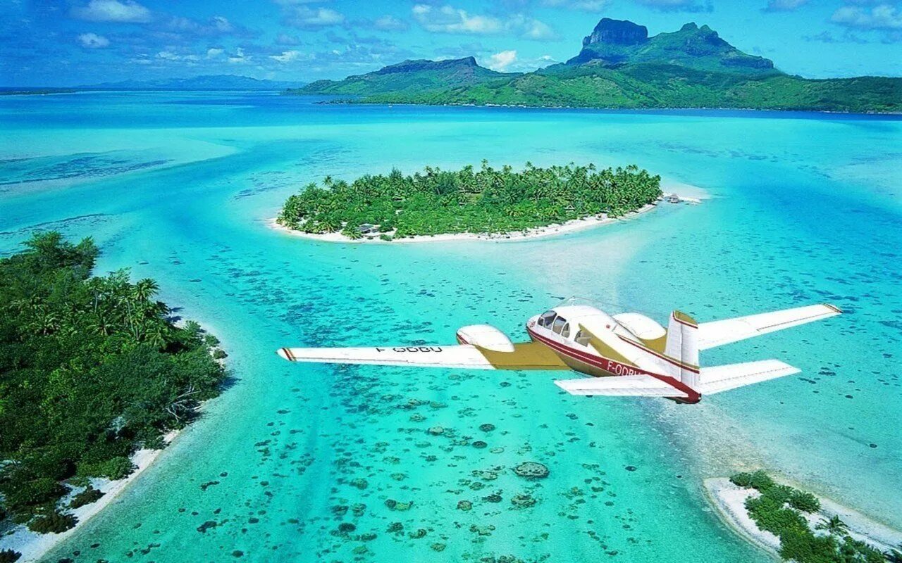 Ocean travel. Тропический остров Бора Бора. Боро Боро. Остров Бора-Бора, французская Полинезия. Бора Бора на Таити.