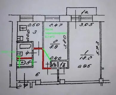 Планировка квартиры ii 29