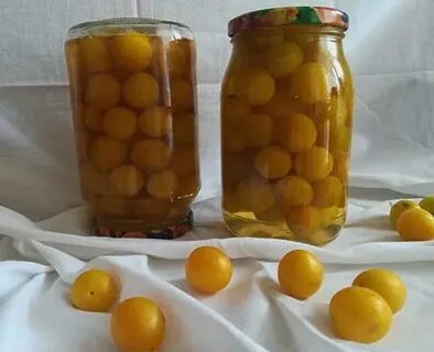 Алыча желтая заготовки на зиму рецепты