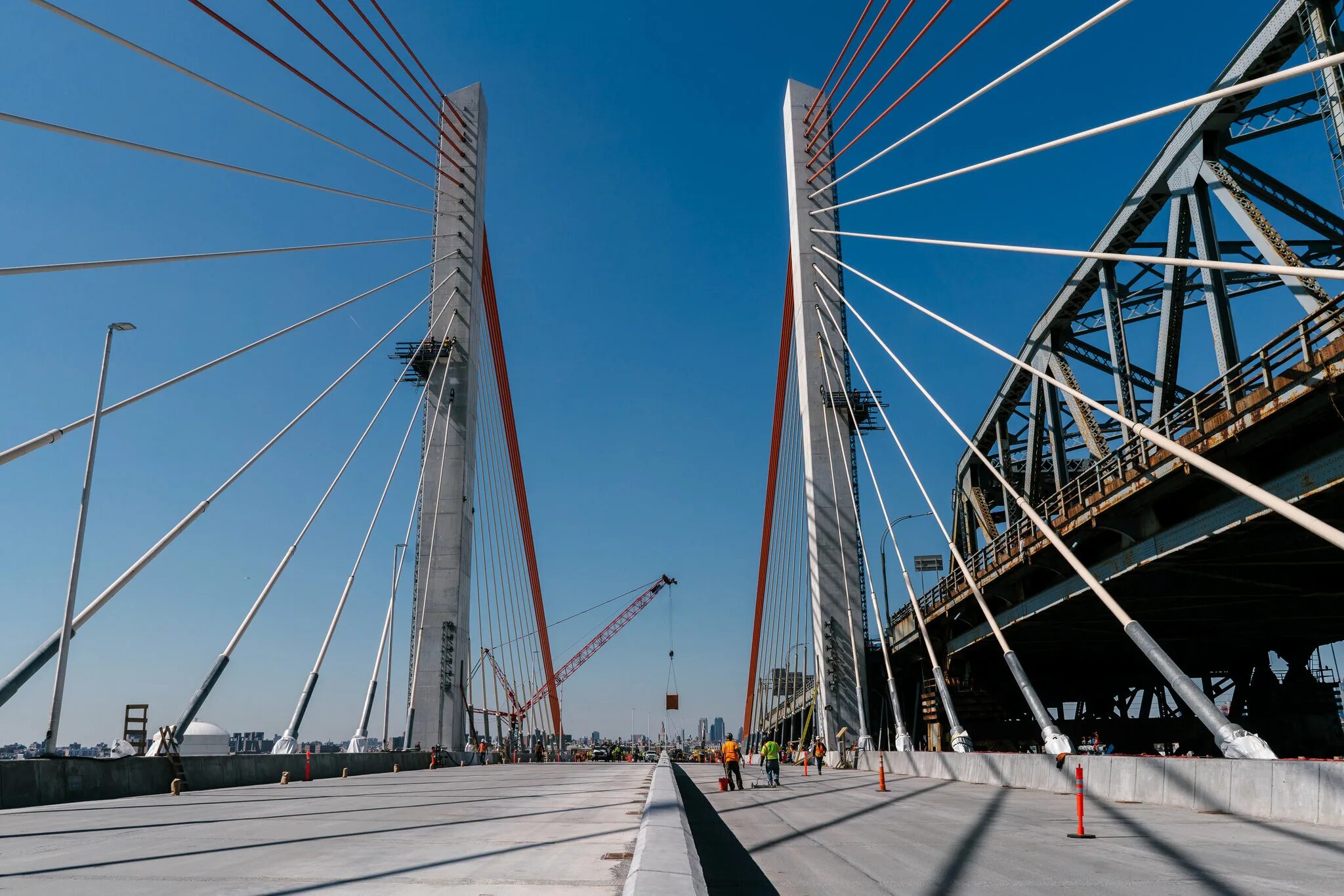 They are building a new bridge