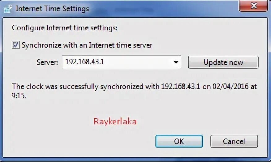 Network timeout. Network timeout