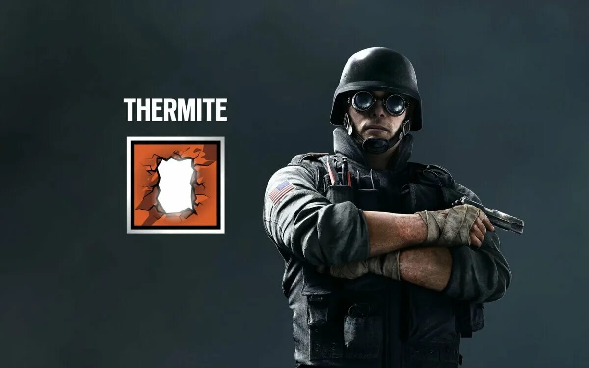 Ubisoft tom. Термит Радуга Осада 6. Thermite r6s. Термит r6. Термит Rainbow Six Siege.