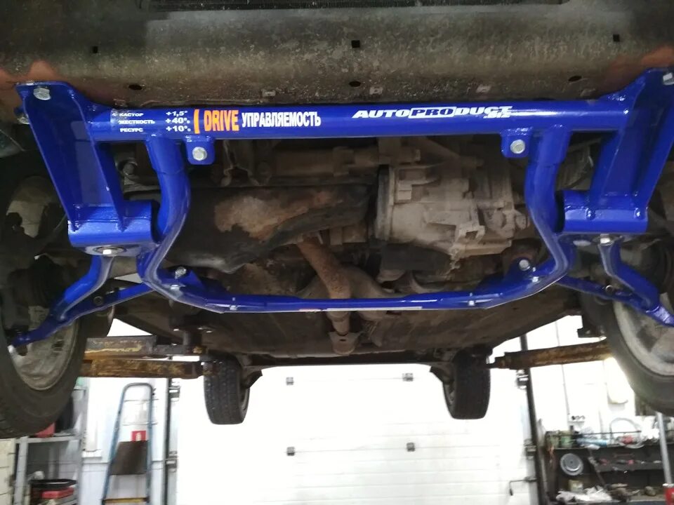 Подрамник от Autoproduct и треуголки - Lada 2112, 1,5 л, 2003 года тюнинг DRIVE2