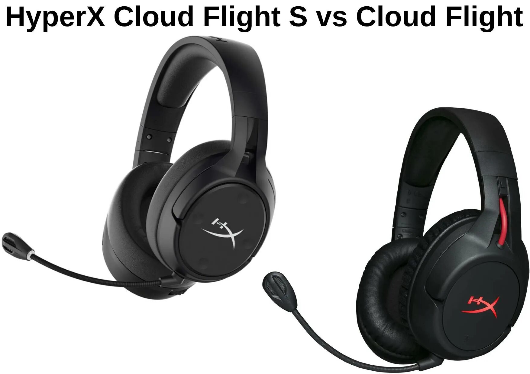 Hyperx s. Hyperx cloud flight s. hyper x flight wireless.