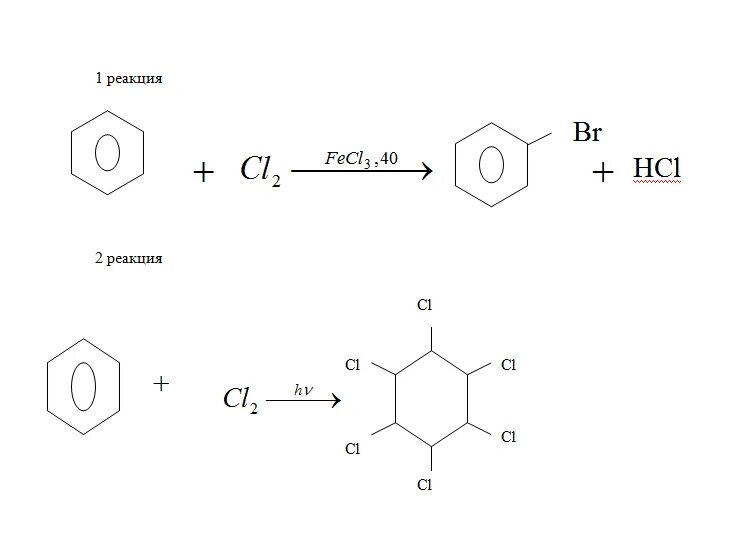 Хлорирование в присутствии. Толуол хлор 2 Ферум хлор 3. Бензол cl2 катализатор fecl3. Бензол cl2 УФ. Бензол и хлор fecl3.