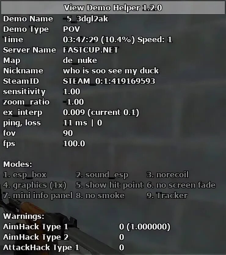 Cs demo viewer. Cs demo viewer