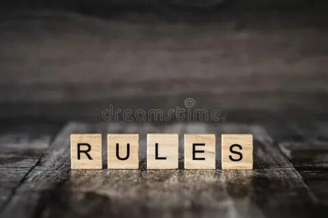 But the rules