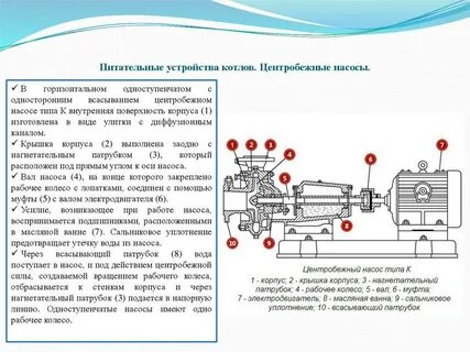 Устройство насосных установок надлежит