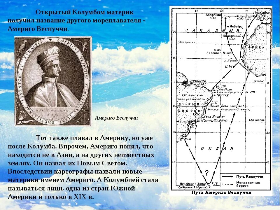 Маршрут экспедиции путешественника америго веспуччи. Америго Веспуччи путешествие в Америку. Америго Веспуччи 1503 путешествие. Маршрут экспедиции Америго Веспуччи. Первая Экспедиция Америго Веспуччи.