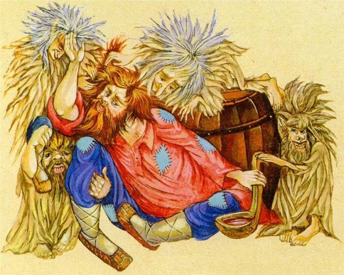 Художник славянист иванов. Аука славянская мифология. Старославянские духи. Леший из славянской мифологии. Низшие духи славянской мифологии.