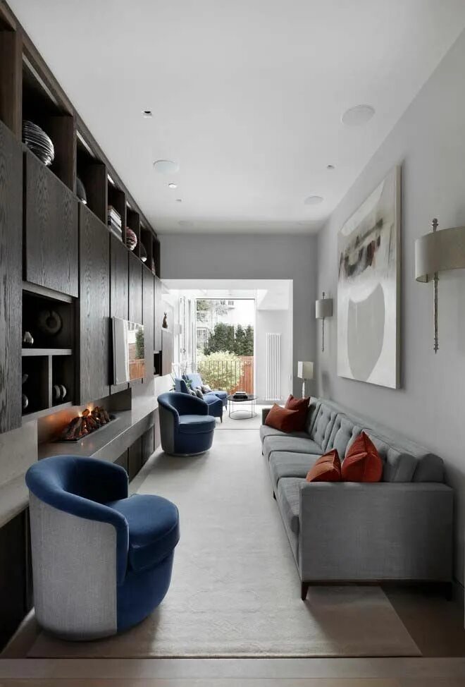 Uso eficiente do espaço em um apartamento de 55 metros quadrados Small apartment
