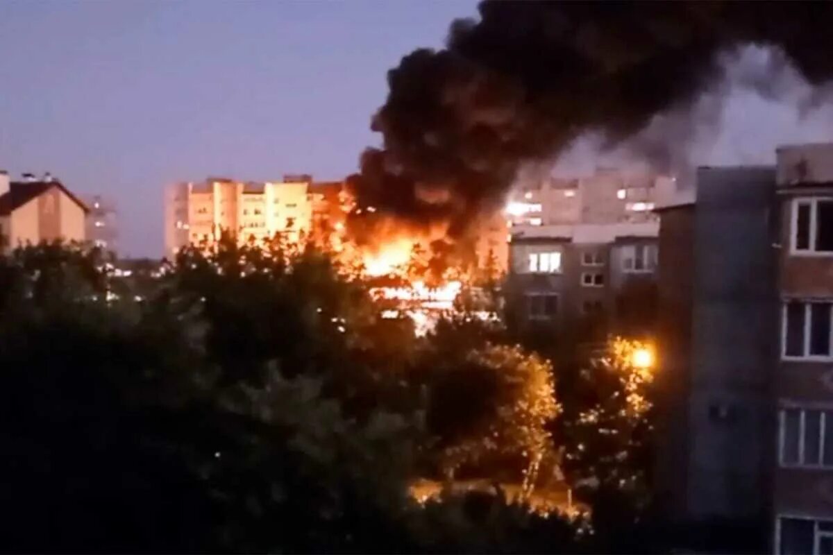 Крушение самолета в белгороде