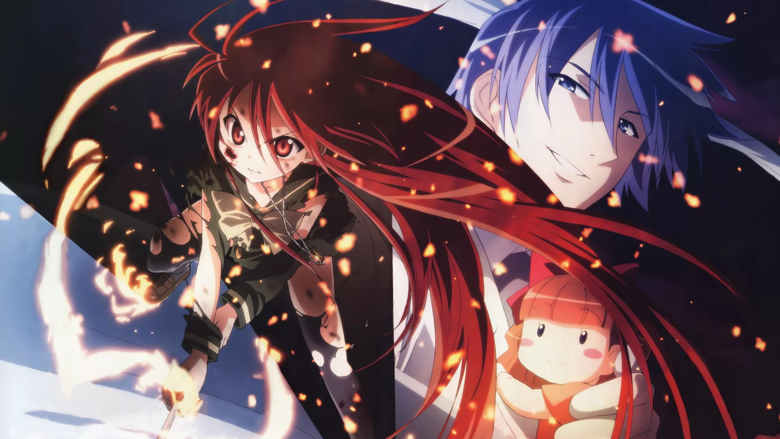 Shailo shana. Shakugan no Shana Shana. Пылающий взор Шаны.