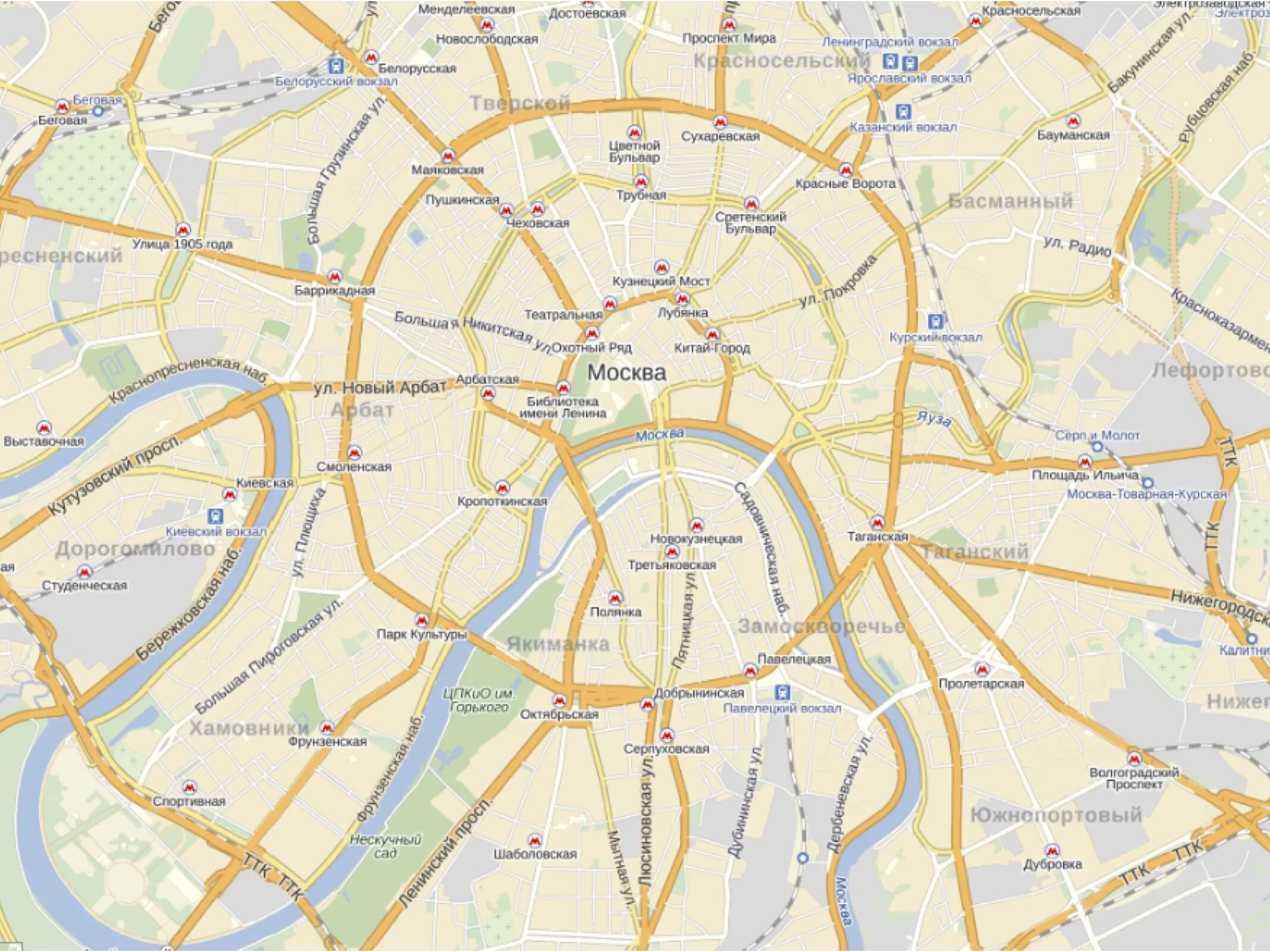 Центр москвы это где. Карта москвы с улицами. карта москвы центра москвы. центр москвы карта центр москвы карта. садовое кольцо на карте москвы.
