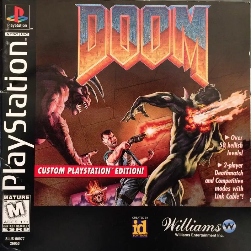 Doom Sony PLAYSTATION 1. Обложки Doom Sony PLAYSTATION 1. Doom 2 ps1. Doom playstation