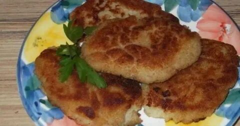 Котлеты из минтая с луком