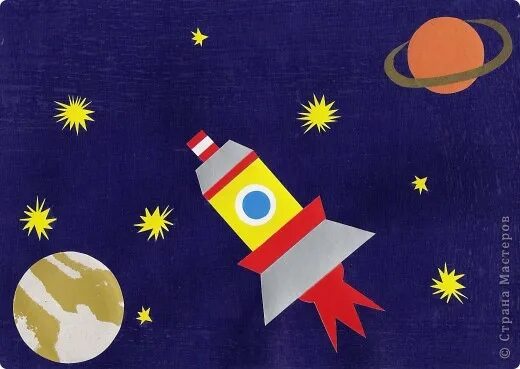 Аппликация ко дню космонавтики. Аппликация ко дню космонавтики. Аппликация космос 2 класс презентация. Аппликация космос. Аппликация космос 2 класс презентация.