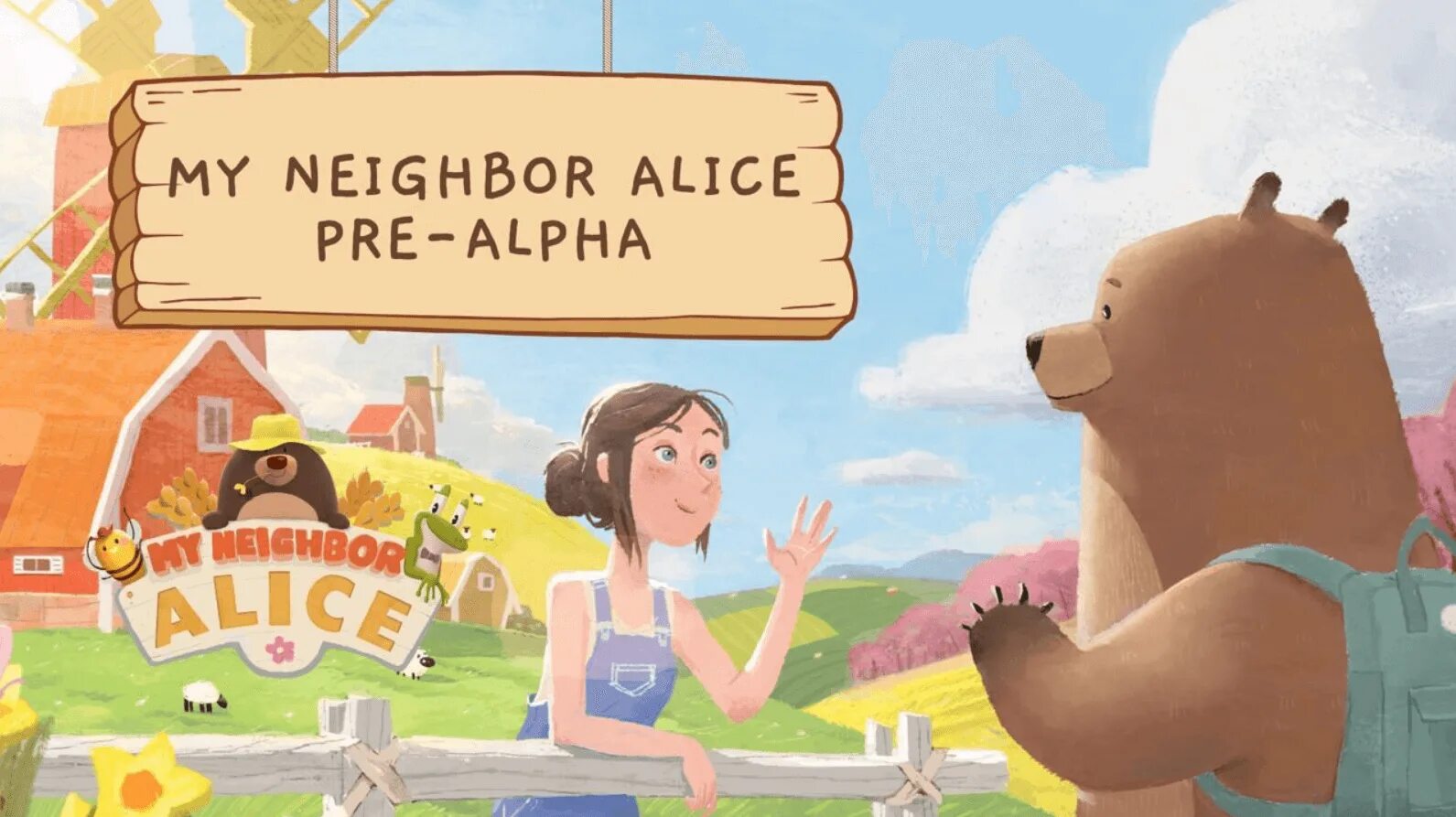 Thats not my neighbor game. My Neighbor Alice. Alice Crypto. Me Neighbor Alice.