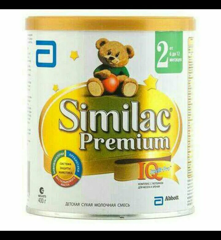 Молочная смесь с 6 месяцев. Детское питание Similac Premium. Similac Premium 2. Смесь Similac (Abbott) Premium 2 (от 6 до 12 месяцев) 900 г. Смесь Similac (Abbott) Premium 1 (от 0 до 6 месяцев) 400 г.
