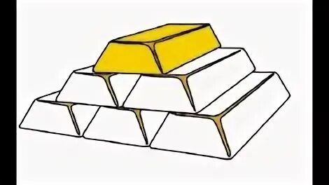Нарисованная золотая 3