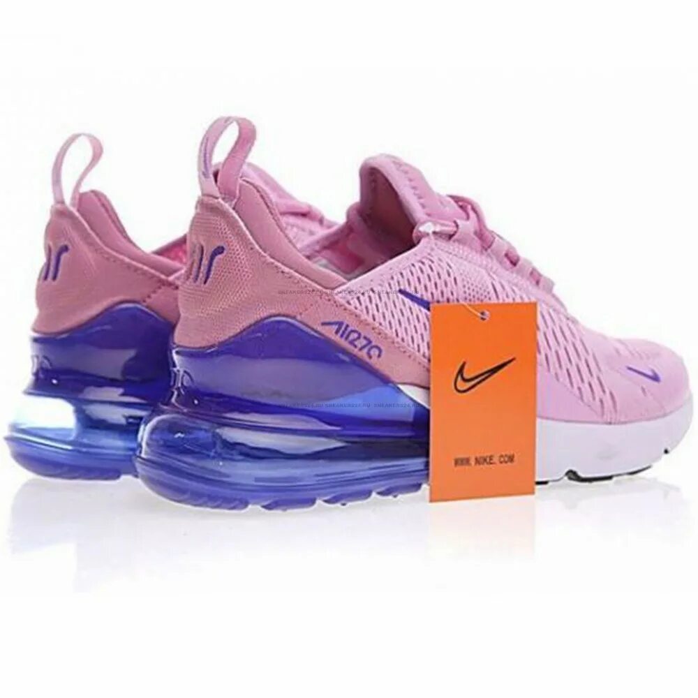 Найк с пяткой. Nike Air Max 270 сиреневые. Кроссовки найк АИР Макс 270. Кроссовки найк женские Air Max 270. Nike Air Max 270 Pink.