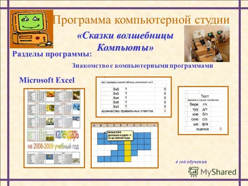 Компьютерные программы 4 класс. Компьютерные программы 4 класс