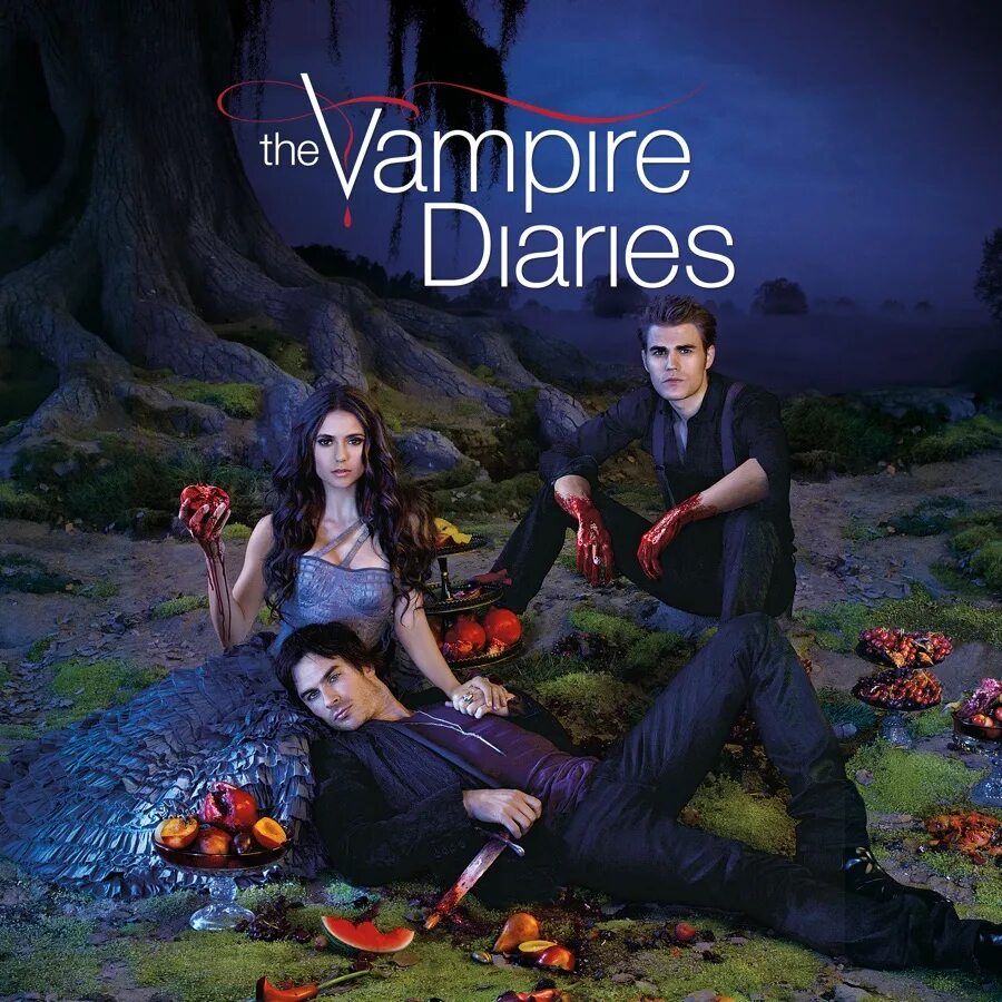 The vampire diaries in english