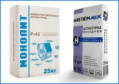Какая цементная штукатурка лучше для работы