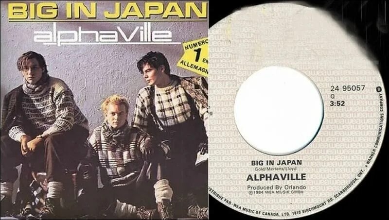 Alphaville 1984. Alphaville big in Japan альбом. Alphaville big in Japan обложка.