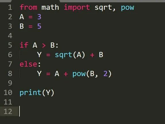 Math pow a b. From math import. from math import sqrt. from math import sqrt python. import math pi.