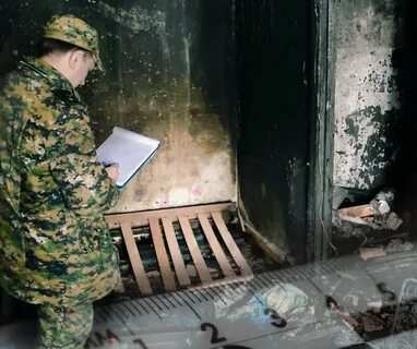Человек совершивший поджог