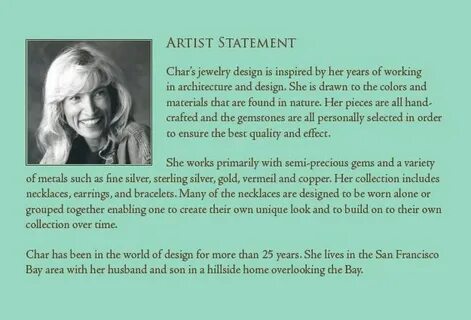 Artist's statement