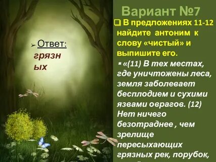 Синоним к слову лес женского рода