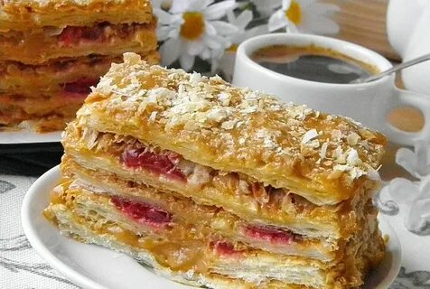 Торт с маслом в тесте