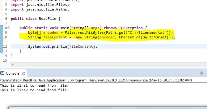 Readfile c