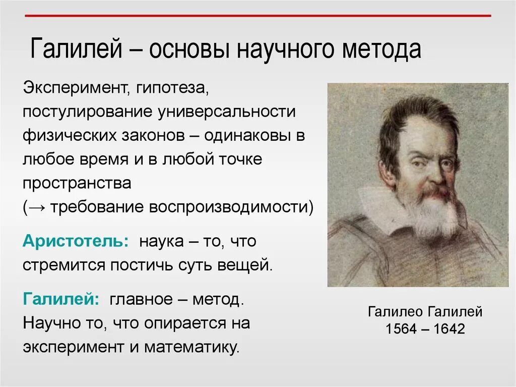 Гипотеза естествознание. Методы Галилея. Научный метод Галилея. Галилео Галилей методы. Галилео Галилей Естествознание.