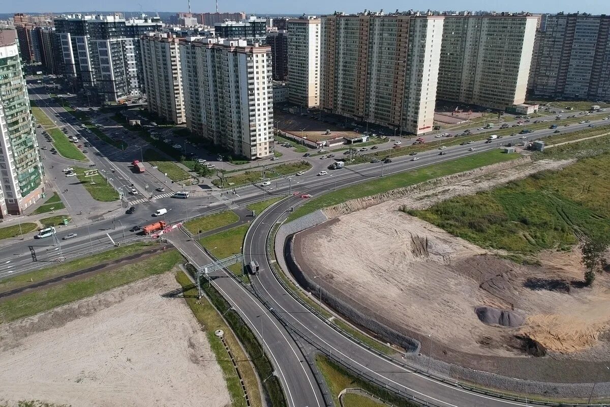 Мурино какой район. Западное Мурино. Мурино съезд. Новая развязка КАД Мурино. Мурино 2014.