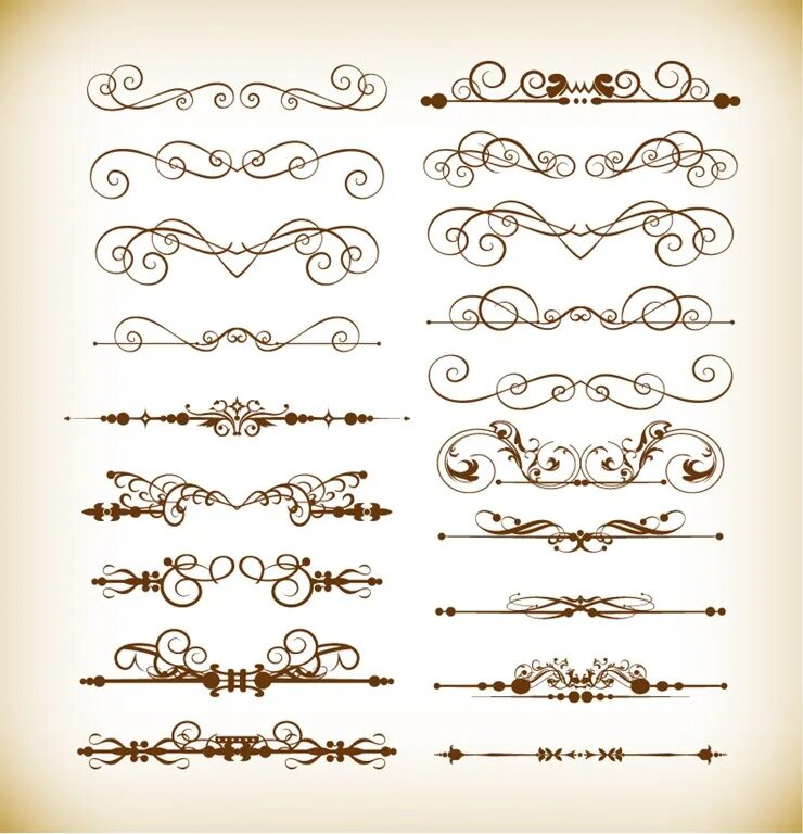 оформление виньетки. красивые уголки для рамок. оформление виньетки. векторные виньетки. красивые вензеля.
