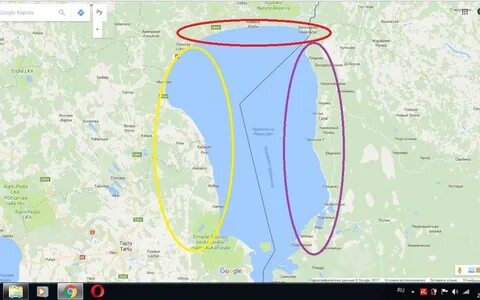 Граница по чудскому озеру