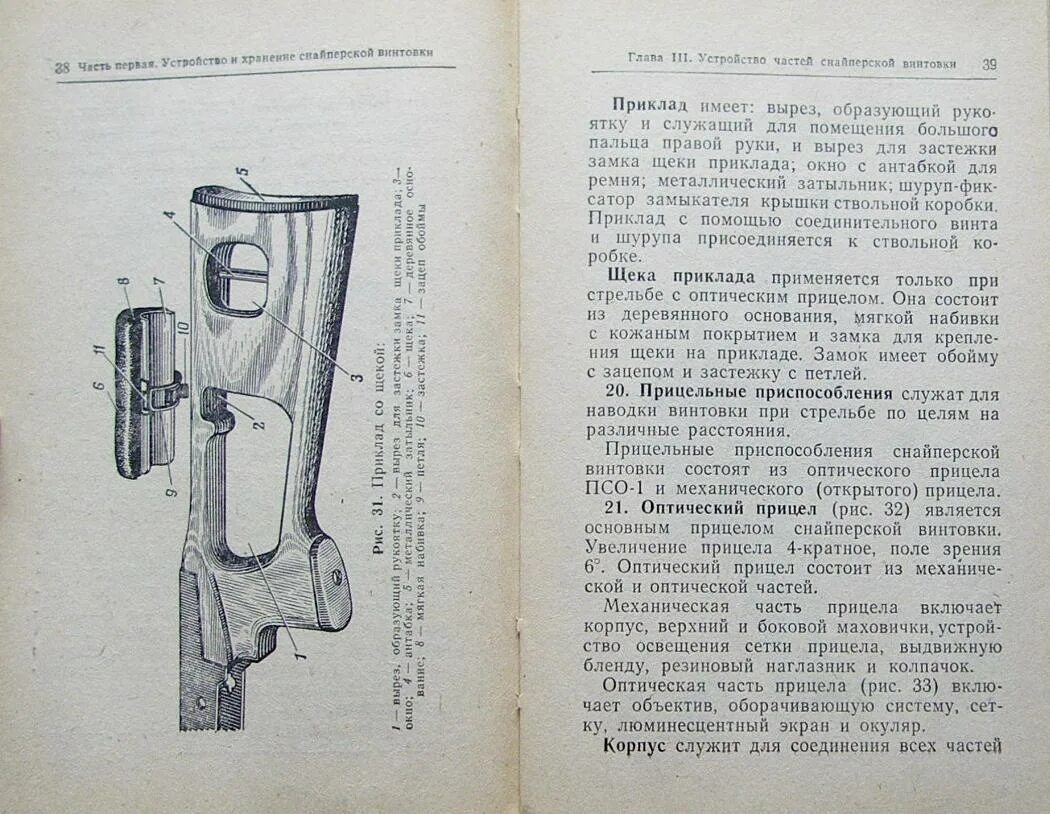 Часть прицела. Наставление по стрелковому делу СВД. Литература по СВД. Наставление по стрелковому делу АКМ 7.62 мм. Наставление по стрелковому делу (СВД, ВСС, В-94) - М: Воениздат, 2000 г..