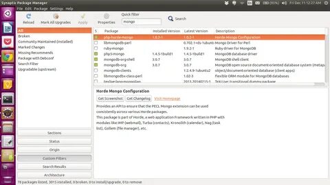 Mongodb ubuntu