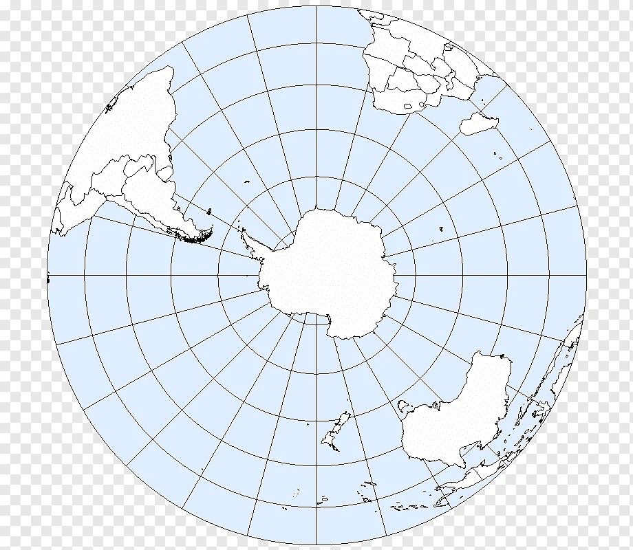 Контурная карта южного океана. Азимутальная проекция карта Южный полюс. Азимутальная проекция Северный полюс. Карта Южного полушария земли. Азимутальная проекция Антарктиды.