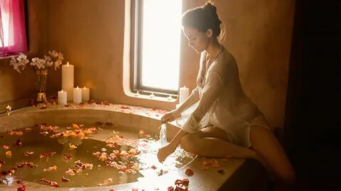 Relax with an Ayurvedic Bath