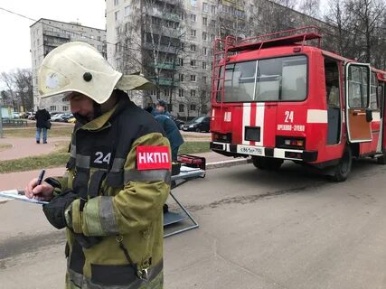 Пожарные учения в детском