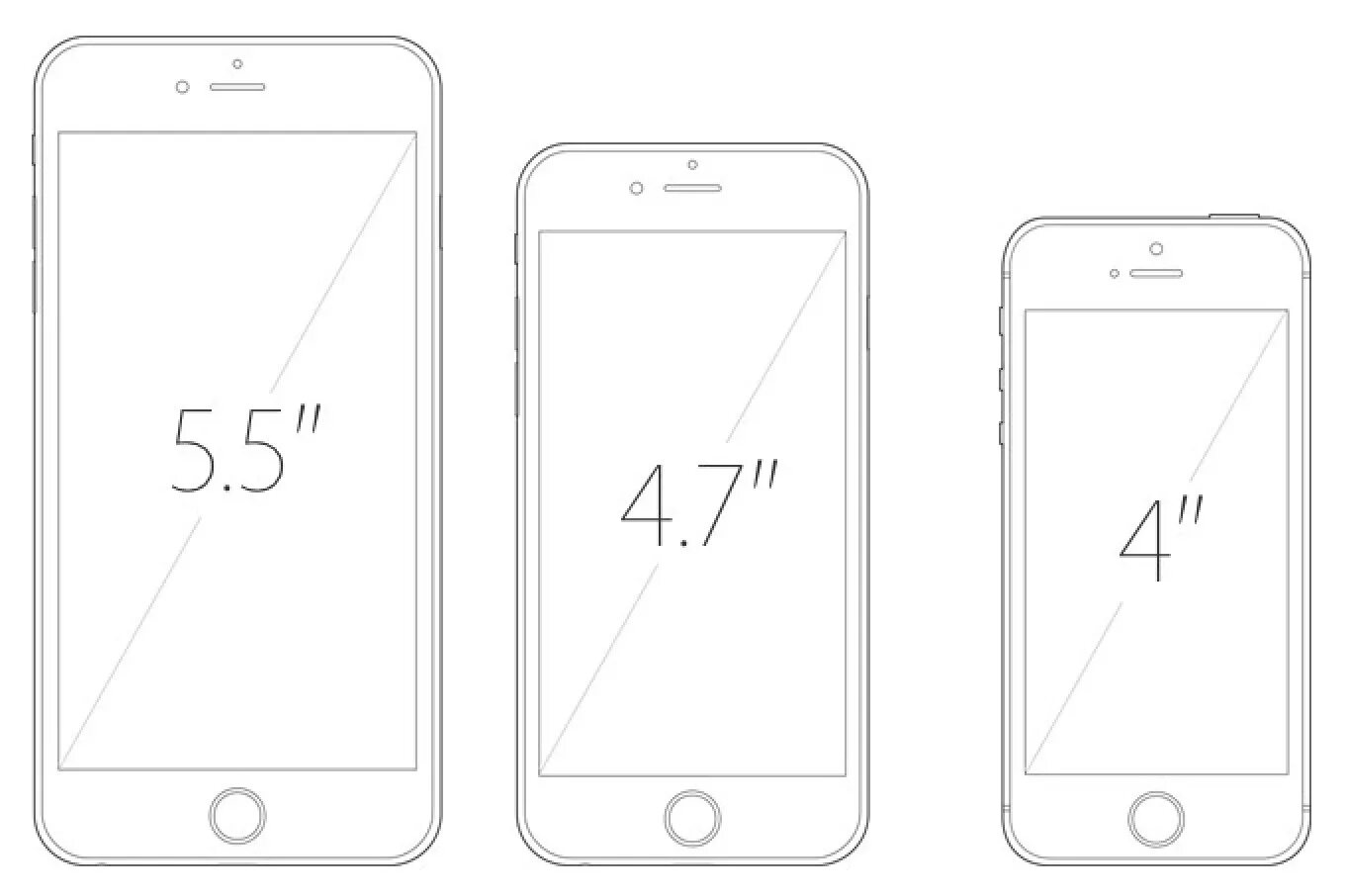 Айфон 6s диагональ экрана. Айфон 6s диагональ дисплея. Габариты айфон 6 плюс. Айфон 5 se размер экрана.