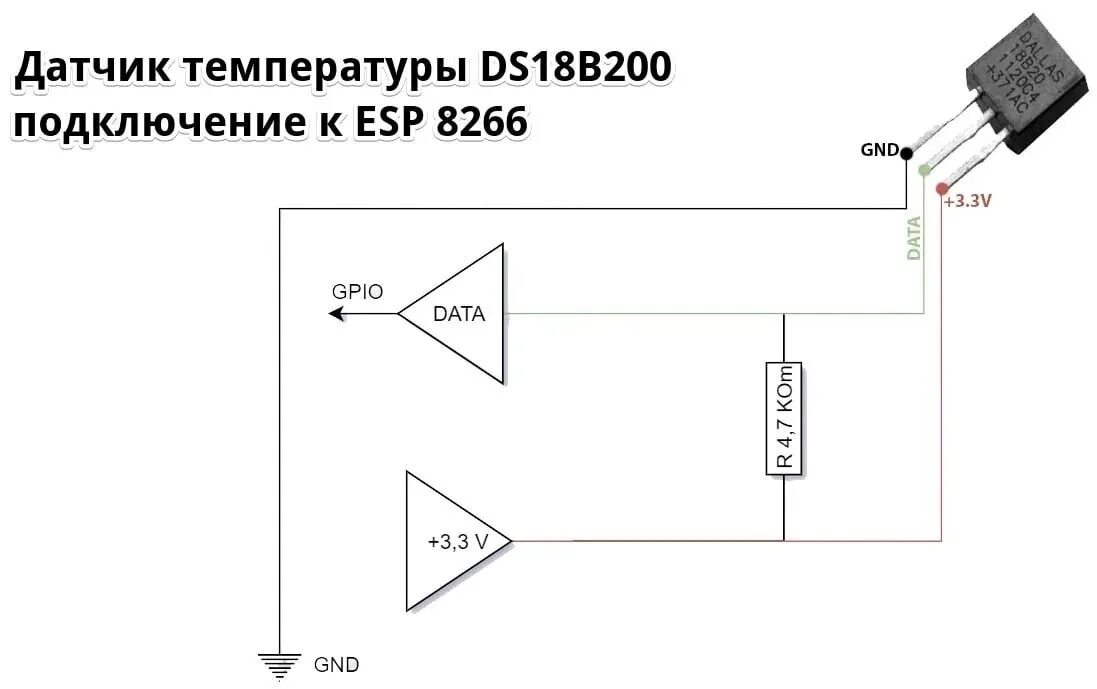 Как подключить DS18b20 к Arduino