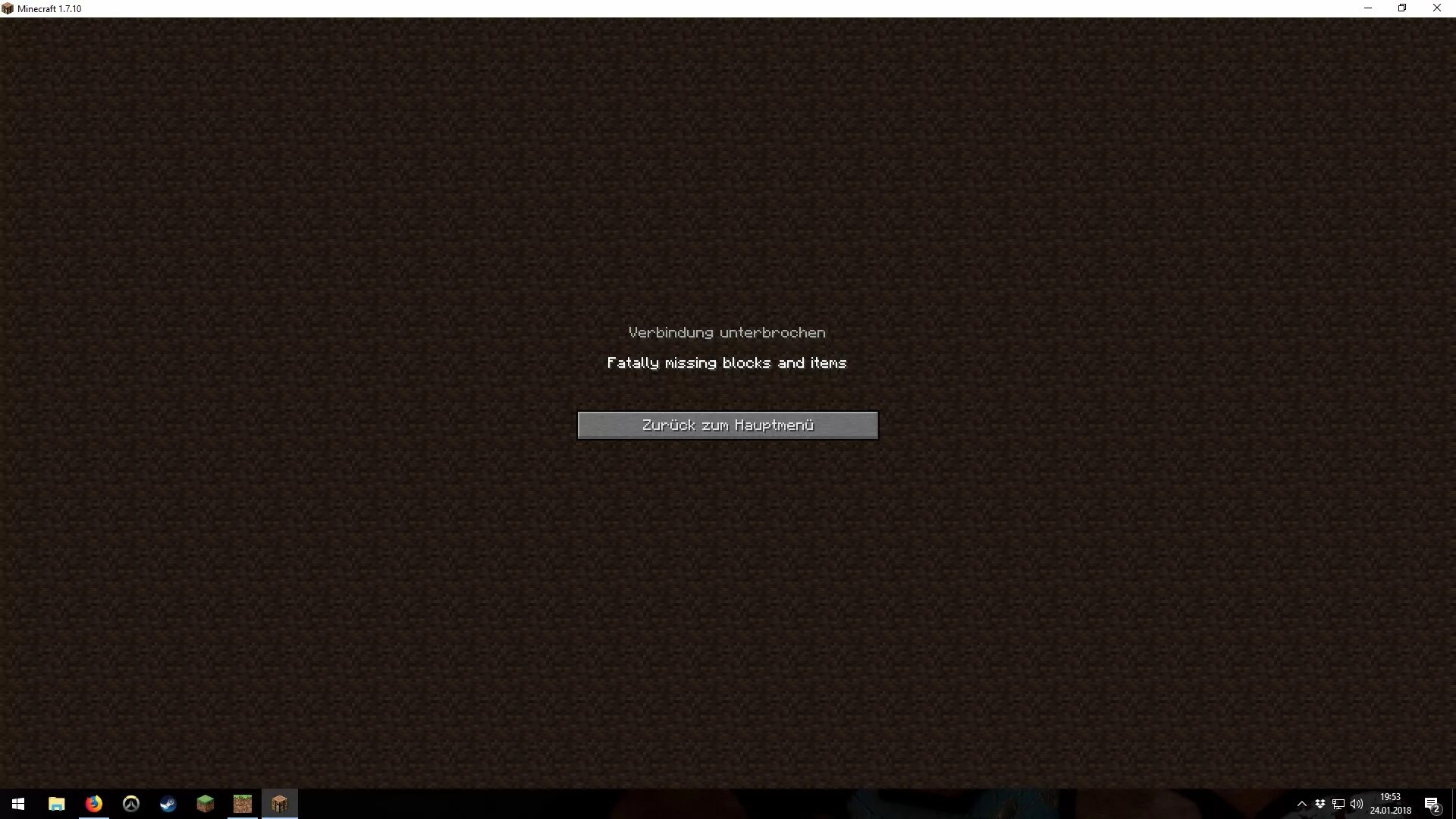 Missing block