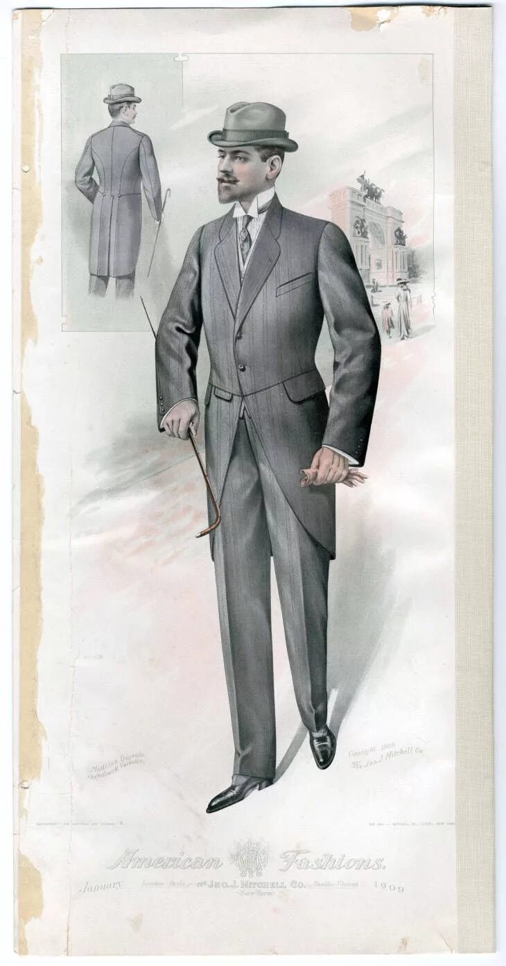 Мужская мода 1910 100 Plus Years of Mens Fashion The GentleManual Vintage mens fashion, Mens outfi