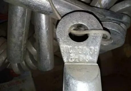 Зажим заземляющий прессуемый зпс